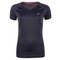 pro touch regina iii running tee womens dark navypink