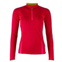 Pro Touch Riola II Long Sleeved 1/4 Zip - Womens - Red/Orange