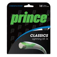 prince lightning xx tennis string set black