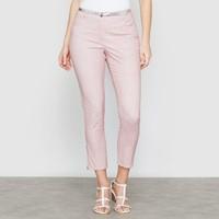 Printed Stretch Cotton 7/8 Trousers