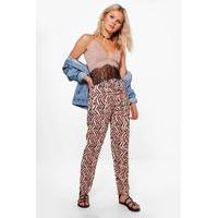 Printed Trouser - orange