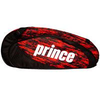 prince team 6 racket bag blackred