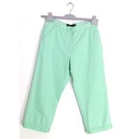 pringle size 10 designers around the world mint green cropped trouser