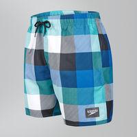Printed Check Leisure 16\" Swim ...