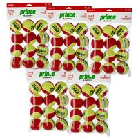 Prince Play and Stay Stage 3 Red Felt Mini Tennis Balls - 5 Dozen