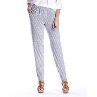 printed harem trousers length regular