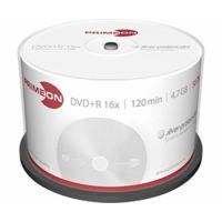 primeon dvd r silver protect disc 4 7gb 16x 50pk cakebox