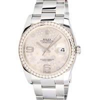 pre owned rolex datejust mens watch