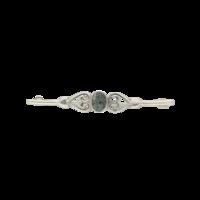 preseli bluestone brooch hearts sterling silver