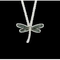 Preseli Bluestone Necklace Dragonfly Silver