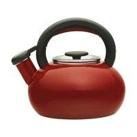 prestige enamel stove top kettle 14 litre in red