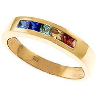 Princess Cut Sapphire Ring 0.6ctw in 9ct Gold