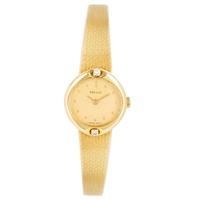 Pre-Owned Tissot Ladies 18ct Yellow Gold Mechanical Watch 4118040