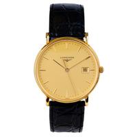 Pre-Owned Longines Mens 18ct Gold Le Grande Classic Watch 4118008