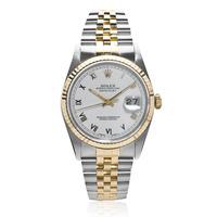 Pre-Owned Rolex Mens Oyster Perpetual Datejust Watch 16233-8060