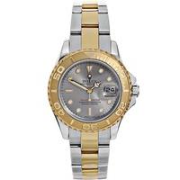 pre owned rolex ladies yacht master watch 169623