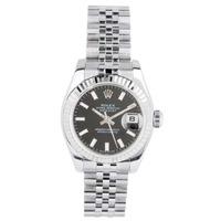 pre owned rolex ladies oyster perpetual datejust watch 179174 7282