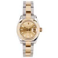 pre owned rolex ladies oyster perpetual datejust watch 179163