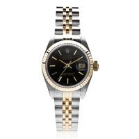 pre owned rolex ladies oyster perpetual datejust watch 69173 8132