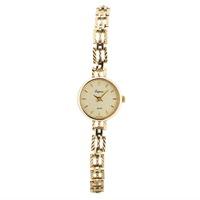 Pre-Owned Empress Ladies 9ct Yellow Gold Bracelet Watch 4118075