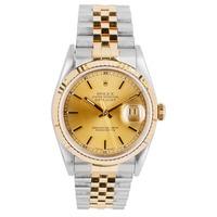 pre owned rolex mens oyster perpetual datejust watch 16233