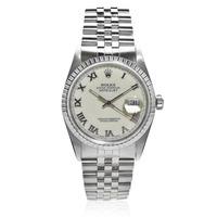 pre owned rolex mens oyster perpetual datejust watch 16220 8079