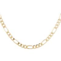 Pre-Owned 9ct Yellow Gold Figaro Chain Necklace 4103206