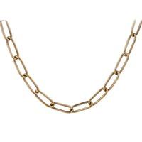 Pre-Owned 9ct Yellow Gold Curb Chain Necklace 4103142
