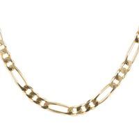 Pre-Owned 9ct Yellow Gold Figaro Chain Necklace 4103188
