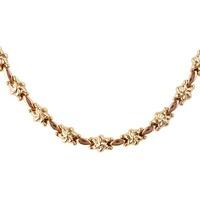 Pre-Owned 9ct Yellow Gold Decorative Link Necklace 4103139