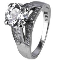 Pre-Owned 18ct White Gold Diamond Ring 4112055