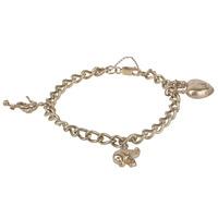 Pre-Owned 9ct Yellow Gold Charm Bracelet 4123799