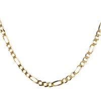 Pre-Owned 9ct Yellow Gold Figaro Chain Necklace 4103168