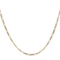 Pre-Owned 9ct Yellow Gold Figaro Chain Necklace 4102087