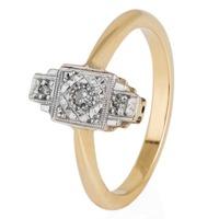 Pre-Owned 18ct Yellow Gold Diamond Ring 4145895