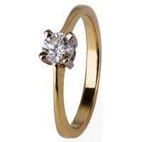 Pre-Owned 18ct Yellow Gold Diamond Solitaire Ring 4112135