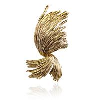 Pre-Owned 9ct Yellow Gold Fancy Spray Brooch 4113183