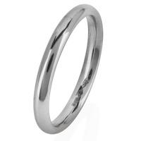 pre owned platinum plain band ring 4187565