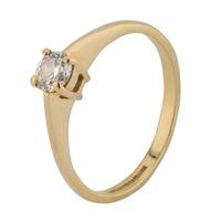 Pre-Owned 18ct Yellow Gold Diamond Solitaire Ring 4111312