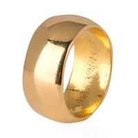 pre owned 22ct yellow gold plain band ring 4187466