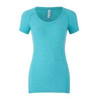 primal airespan womens knitted t shirt blue s