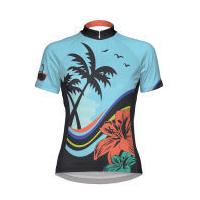 Primal Women\'s Paradiso Short Sleeve Jersey - Blue/Purple/Green/Pink/Black - XS