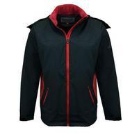 Proquip Ladies Ultralite Sophie Jacket - Black/Coral