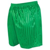 Precision Striped Continental Football Shorts 18-20 inch Green