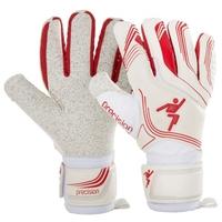 precision premier junior white shadow gk gloves 5