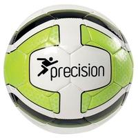 precision santos midi training ball whitelime green