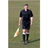 Precision Referees Shorts Black/White 42-44 inch
