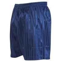 Precision Striped Continental Football Shorts 18-20 inch Navy