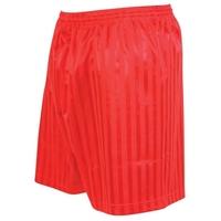 Precision Striped Continental Football Shorts 22-24 inch Red