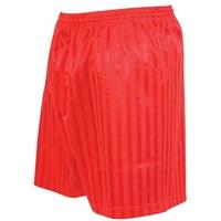 Precision Striped Continental Football Shorts 34-36 inch Red